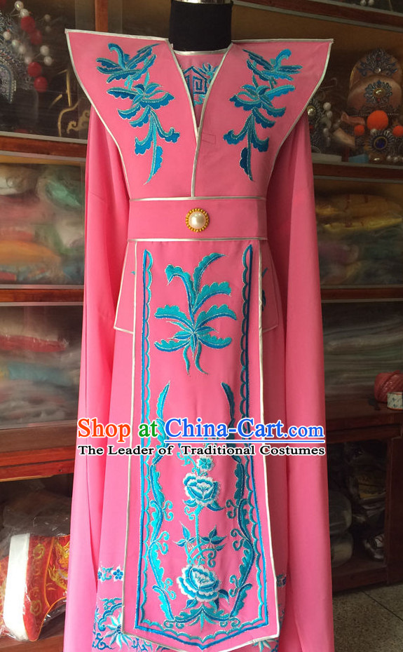 Chinese Opera Embroidered Prince Robe Costume Traditions Culture Dress Masquerade Costumes Kimono Chinese Beijing Clothing for Men