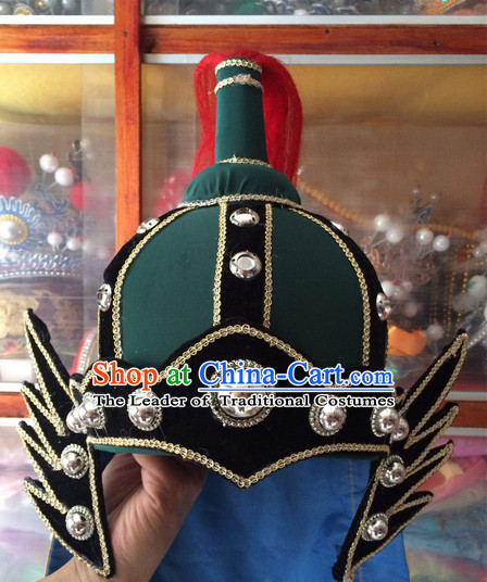 Chinese Traditional Opera Solider Hat for Men