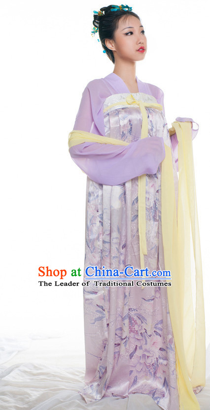 Chinese Ancient Tang Dynasty Clothes Costume China online Shopping Traditional Costumes Dress Wholesale Asian Culture Fashion Clothing and Hair Accessories for Women