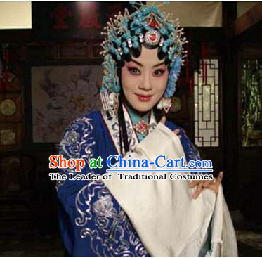 Ancient Chinese Asian Peking Opera Hair Accessories Headpieces Hair Jewelry