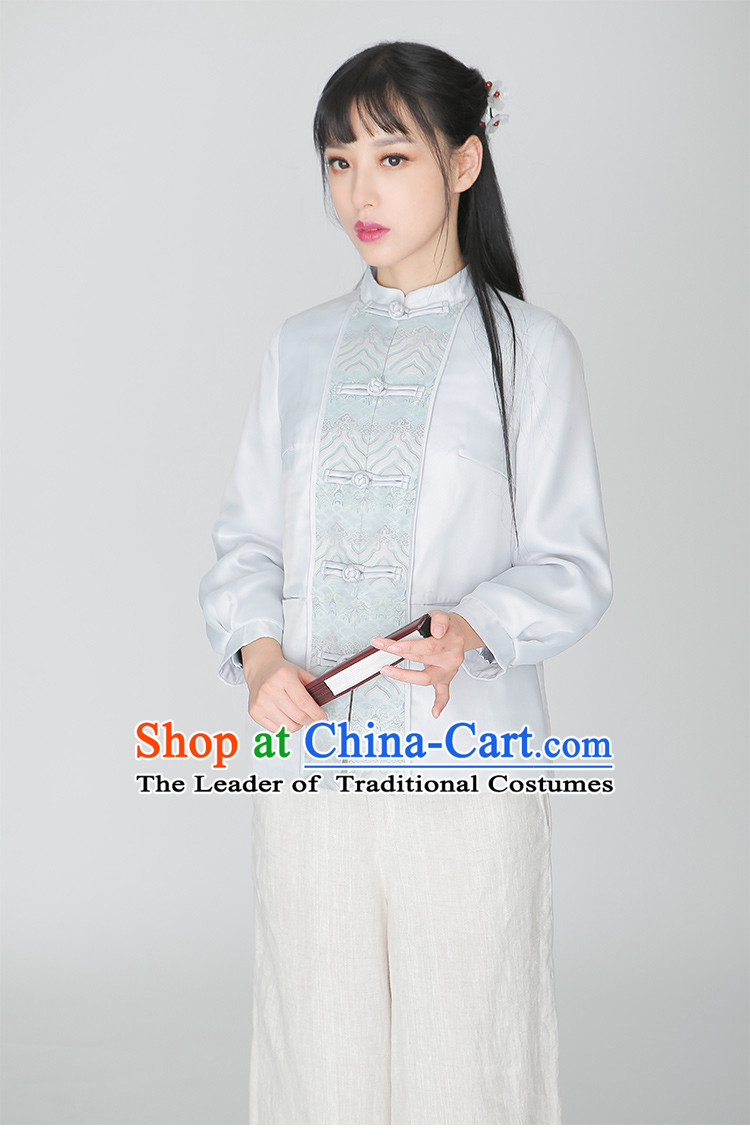 Traditional Chinese Hanfu Dress Garment and Hair Jewelry Complete Set