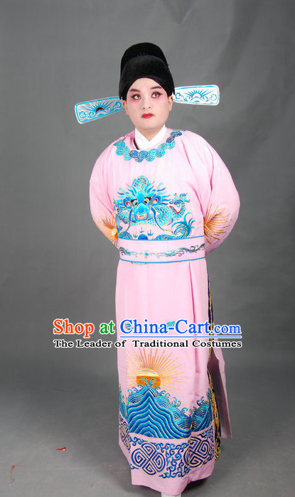 Chinese Opera Costumes Beijing Opera Costume Peking Stage Dress Official Dragon Robe Complete Set