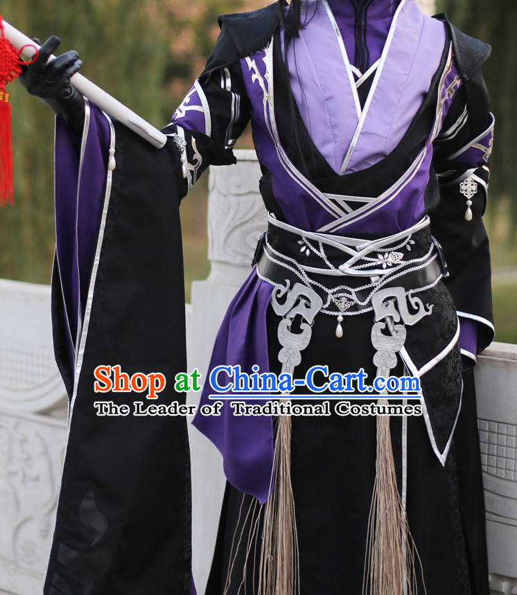 Chinese Classic Hanfu Garment Dress Costumes Japanese Korean Asian King Clothing Costume Dress Adults Cosplay