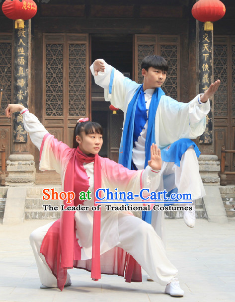 Top Tai Chi Chuan Uniform Taekwondo Karate Outfit Aikido Wing Chun Kungfu Wing Tsun Boys Martial Arts Supplies Clothing and Mantle