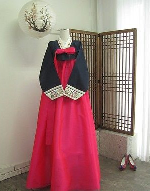 Asian Korean Hanbok Clothing for Women