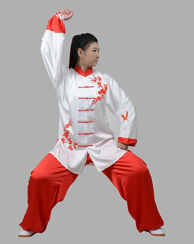 Long Sleeves Kung Fu Wooden Dummy Training Suit