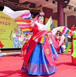 Korean Palace Hanbok Dance Costumes Carnival Costumes Traditional Costumes for Women