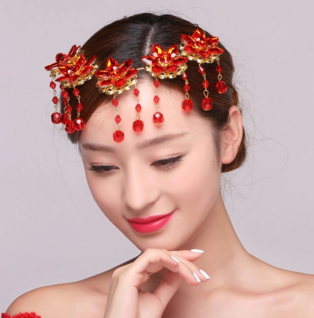 Top Chinese Bridal Hair Fascinators Jewellery Accessories Wedding Headpieces