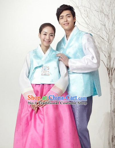 Korean Couple Hanbok Dresses