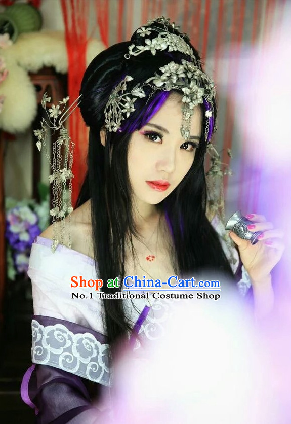 Chinese Traditional Princess Hair Accessories Hair Jewelry Set