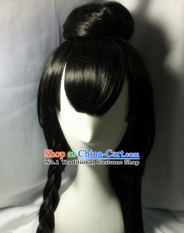 Asian Traditional Chinese Long Wig Ancient Costume Wigs for Women