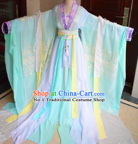 Chinese Traditional Princess Dress Complete Set