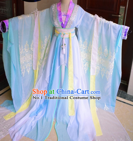 Chinese Traditional Princess Dresses Complete Set