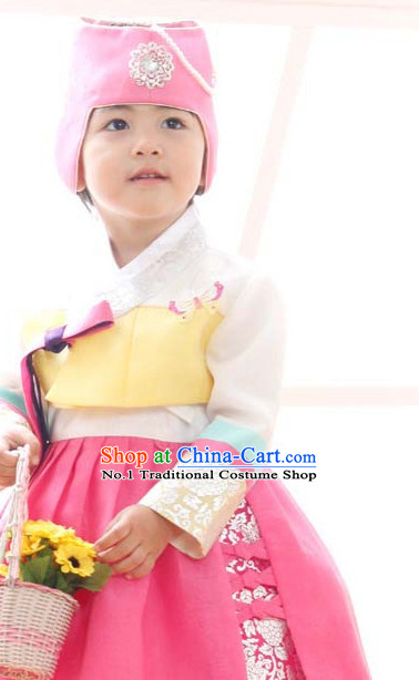 Korean Girls National Costumes Traditional Costumes Korean Fashion Style