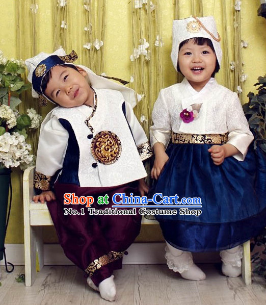 Korean Chlidren National Costumes Traditional Costumes online Shopping