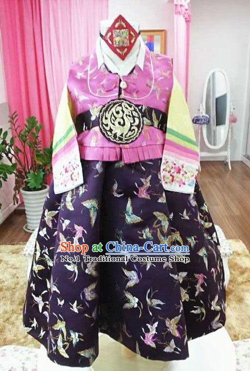 Korean Traditional Dress Complete Set for Girls