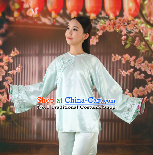 Asian Fashion Chinese Qing Mandarin Pajamas for Women