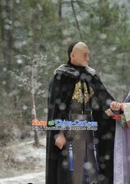 Chinese Qing Prince Black Cape