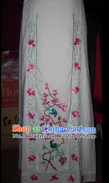 Handmade Ancient Chinese Beijing Opera Hua Tan Hua Dan Skirt