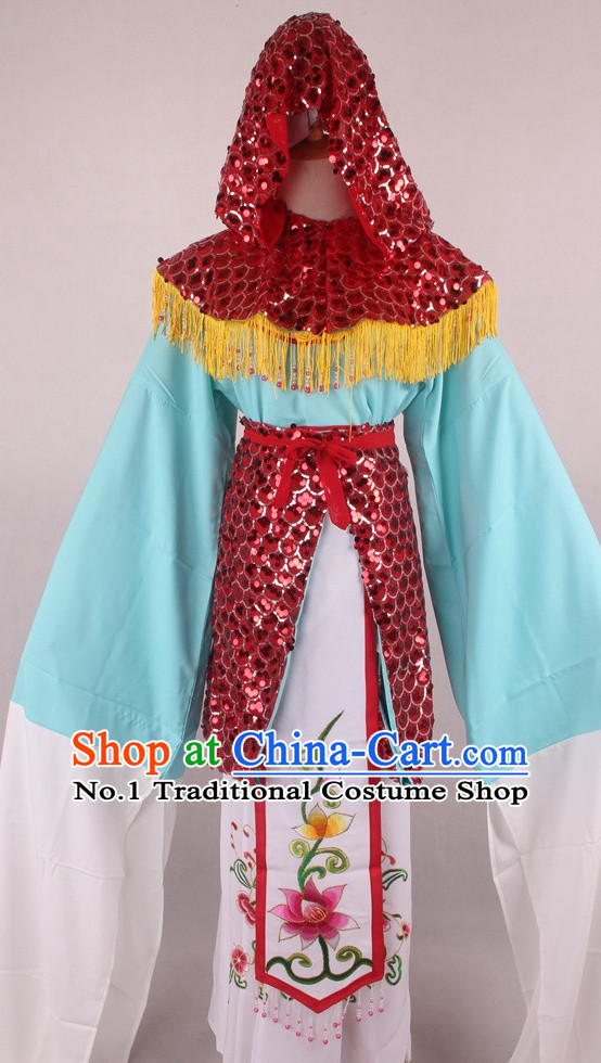 Chinese Traditional Dress Oriental Clothing Theatrical Costumes Opera Ladies Costumes