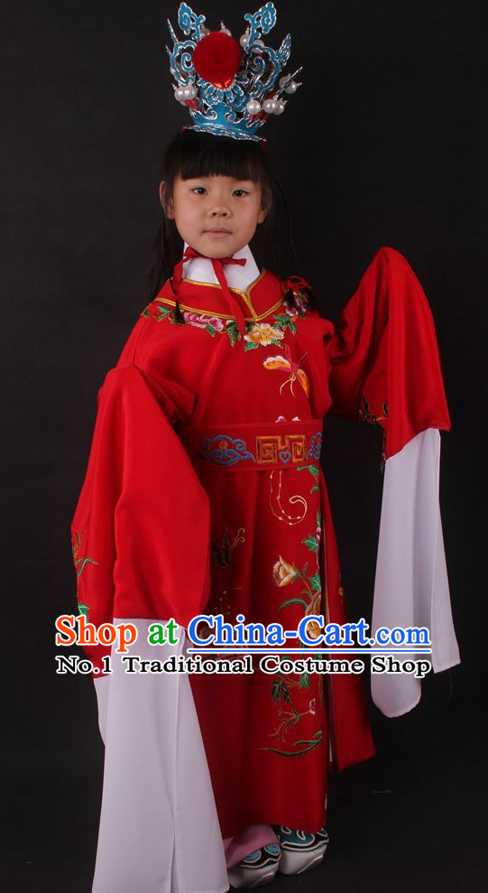 Traditional Chinese Dress Chinese Clothes Ancient Chinese Clothing Theatrical Costumes Jia Baoyu Opera Cultural Costume for Kids