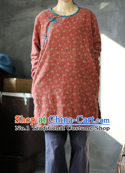 Chinese Traditional Mandarin Blouse for Women