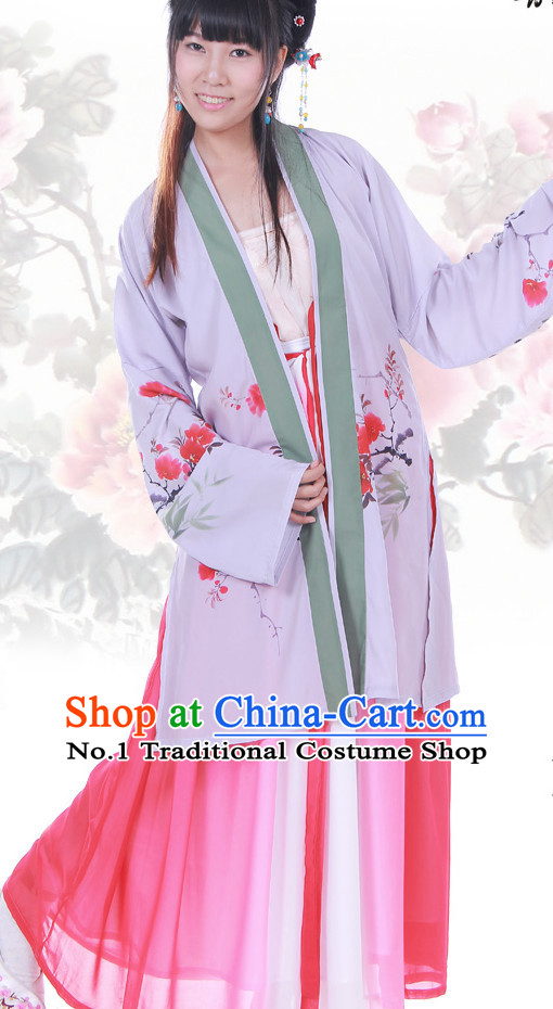 Ancient Chinese Hanfu Dresses Complete Set for Women