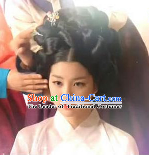 Ancient Korean Palace Beauty Black Wig
