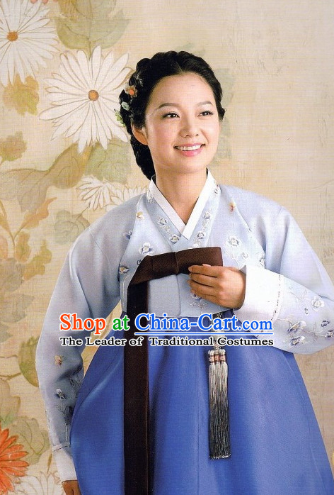 Tailor Made Korean Traditional Clothing Hanbok for Ladies