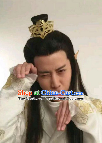 Chinese Opera Fox Prince Male Hair Coronet