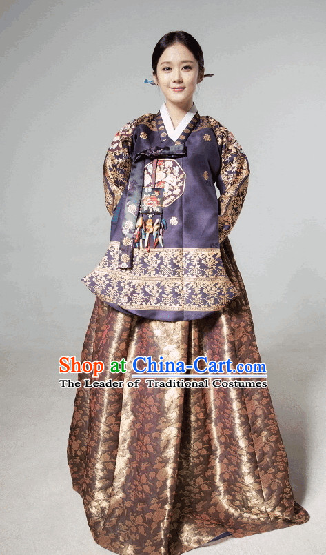 Traditional Imperial Queen Hanbok Clothing