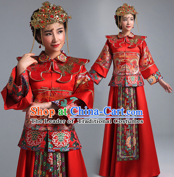 Classical Chinese Wedding Suits for Women