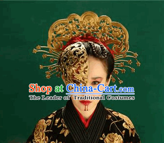 Ancient Chiense Mysterious Lady Mask and Hair Decorations