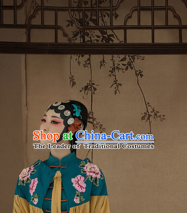 Chinese Opera Wigs and Hair Accessories
