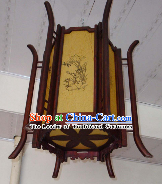 Song Dynasty Chinese Classical Handmade and Carved Hanging Palace Lantern