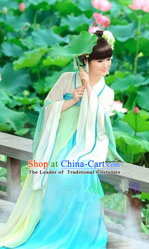 Chinese Classical Tang Dynasty Clothes for Women or Girls