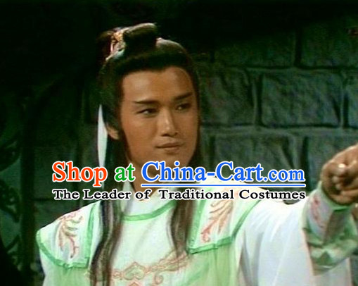 Chinese Ancient Style Male Long Wigs