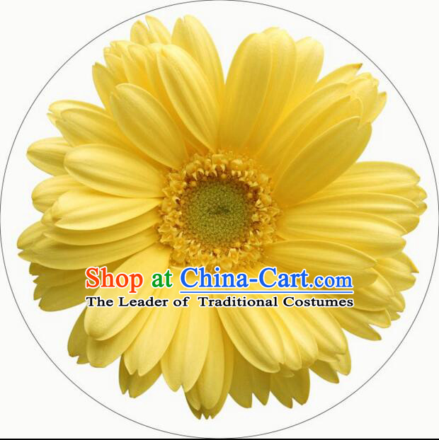 Chinese Classic Umbrella Handmade Oiled Paper Parasol Sunshade Chrysanthemum