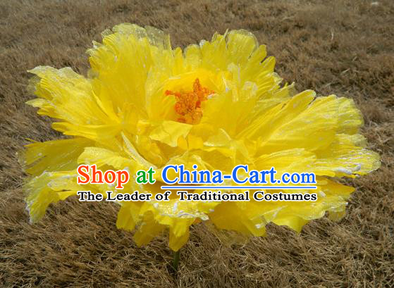 Traditional Chinese Dance Folk Dance Stage Flowers Props Simulation Peony Props