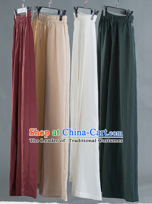 Top Wudang Tai Ji Master Taoist Pants Uniform Taiji Tai Chi Uniforms for Adults Children Men Women Boys Girls