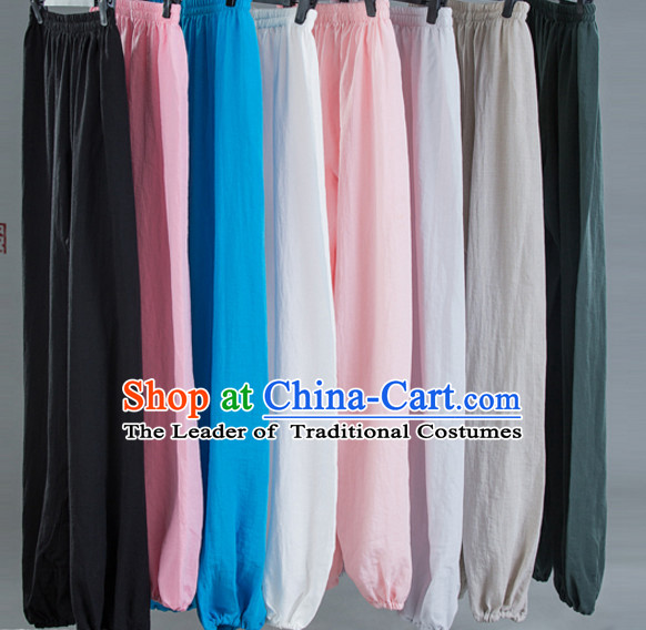 Top Wudang Tai Ji Master Taoist Pants Uniform Taiji Tai Chi Uniforms for Adults Children Men Women Boys Girls