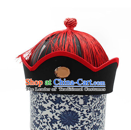 Top Handmade Classical Black Traditional Hat for Men