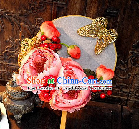 Handmade Ancient Chinese Empress Princess Empress Jade Fan