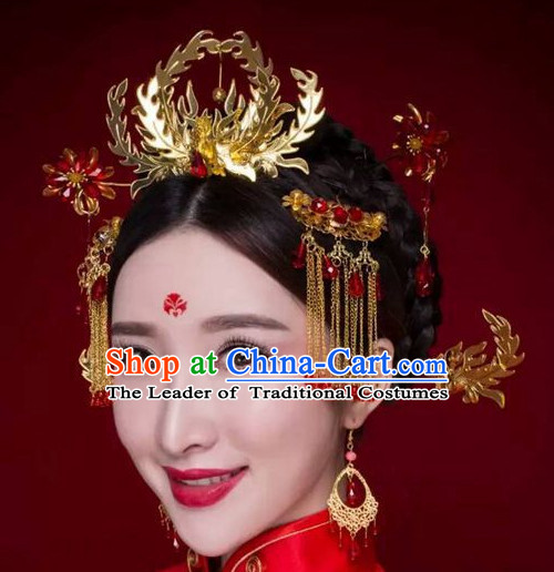Ancient Chinese Empress Princess Queen Hair Style Accessories Hair Sticks Clips Hair Pin Hair Pieces Combs Ancient Chinese Chopsticks Asian Wedding Bridal Hair Ornaments