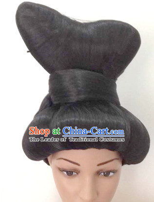 Chinese Ancient Lady Black Wig Wigs