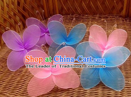 Handmade Butterfly Dance Props Props for Dance Dancing Props for Sale for Kids Dance Stage Props Dance Cane Props Umbrella Children Adults