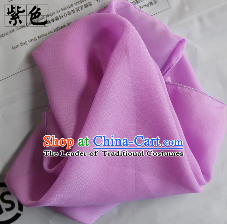 Purple Chinese Classcial Dancing Handkerchief