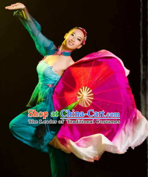 360 Degree Pure Silk Traditional Chinese Fans Oriental Fan Folk Dance Hand Fan Dance Ribbons Cultural Dances