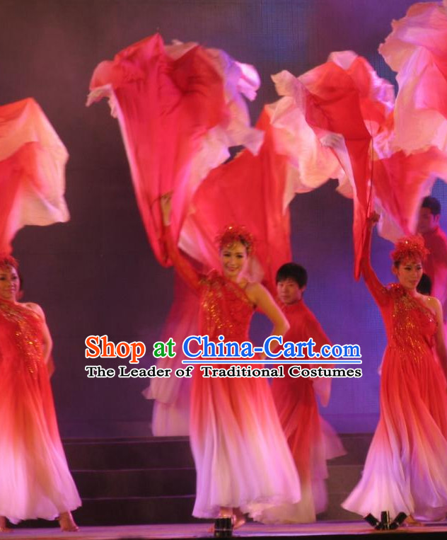 Traditional Chinese Flower Petal Dance Dancing Props