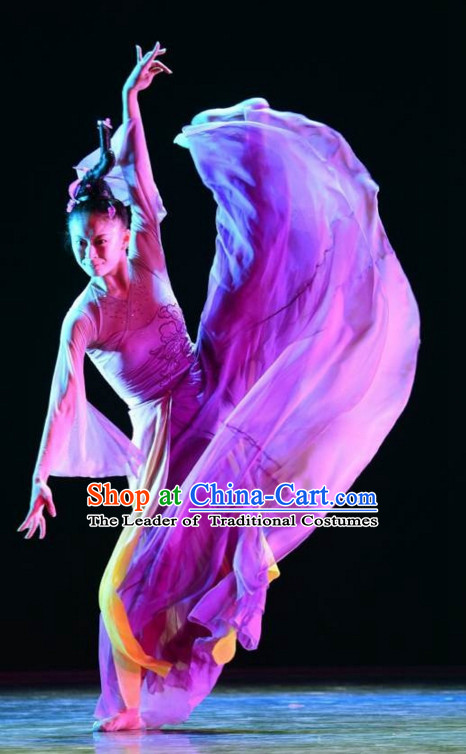 Traditional Chinese Classical Dancing Dancewear Dance Costumes for Women